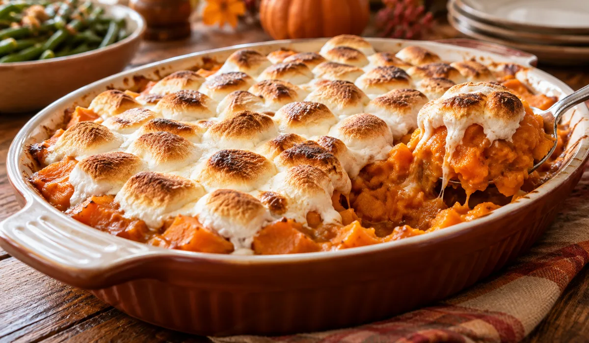 Candied Sweet Potatoes for an easy Thanksgiving side dish on a budget