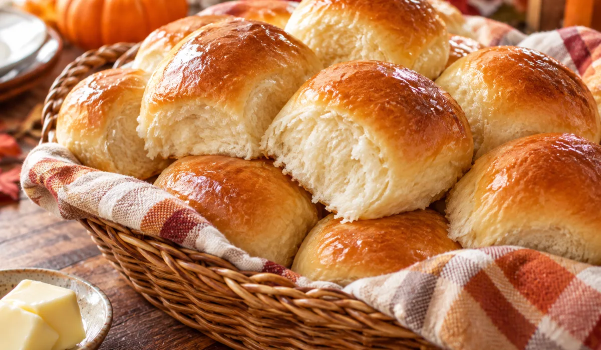 Easy Dinner Rolls for an easy Thanksgiving side dish on a budget